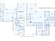 Detailed floor plan of the home's layout, showcasing room dimensions and layout at 13779 Abberwick Dr, Orlando, FL 32832
