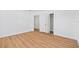 Bedroom featuring fresh paint, new floors and a closet at 514 S 7Th St, Lake Wales, FL 33853