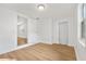 Bedroom featuring fresh paint, new floors and a closet at 514 S 7Th St, Lake Wales, FL 33853