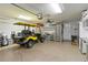 Garage with golf cart and extensive storage at 7 Huntley Ct., Haines City, FL 33844
