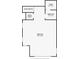 Upper floor plan with bedroom, bath, and closet at 14157 Creekbed Cir, Winter Garden, FL 34787