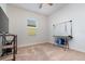 Spacious bedroom with TV and grooming station at 538 Stowers Dr, New Smyrna Beach, FL 32168