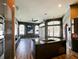 Modern kitchen with island, stainless steel appliances, and granite countertops at 1424 Richmond Grand Ave, Orlando, FL 32820