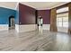 Spacious living room with hardwood floors and two-toned walls at 1424 Richmond Grand Ave, Orlando, FL 32820