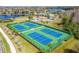 Community tennis courts with ample space for recreation at 1424 Richmond Grand Ave, Orlando, FL 32820