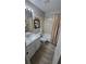 Clean bathroom with a tub shower combo and white vanity at 1724 Silver Creek Ct # 105, Orlando, FL 32807