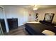 Main bedroom with dresser, bed, and mirrored closet at 1724 Silver Creek Ct # 105, Orlando, FL 32807