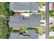 Aerial view highlighting backyard featuring patio space perfect for entertaining and outdoor living at 3929 Corrine Dr, Orlando, FL 32814