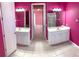 Bathroom with double vanity, shower, and bathtub at 3929 Corrine Dr, Orlando, FL 32814