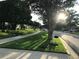 A quiet, tree-lined street in a residential neighborhood, showcasing the community's serene ambiance at 5138 Andrea Blvd, Orlando, FL 32807
