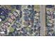 Aerial view showing home's location in a residential neighborhood at 9130 Dollanger Ct, Orlando, FL 32819