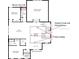 Upper floor plan with bonus room, open railing, and multiple bedrooms and bathrooms at 9441 Golden Laurel Ln, Orlando, FL 32827