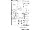 Two-story home floor plan, features primary suite, two-car garage, and covered lanai at 9604 English Laurel, Orlando, FL 32827