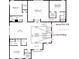 Second floor plan with loft, additional bedroom, and two full bathrooms at 9604 English Laurel, Orlando, FL 32827