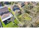 Aerial view showing house, backyard, and surrounding neighborhood at 1918 Arden Oaks Dr, Ocoee, FL 34761
