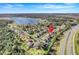 Aerial view highlighting home location in neighborhood at 1918 Arden Oaks Dr, Ocoee, FL 34761