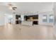 Open kitchen with island and stainless steel appliances at 1918 Arden Oaks Dr, Ocoee, FL 34761