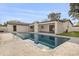 Tranquil pool area with pool, backyard, and a covered outdoor living space at 2337 Worthington Rd, Maitland, FL 32751