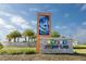 Community entrance sign for Storey Lake, welcoming residents and guests at 2763 Oxymoron Way, Kissimmee, FL 34746