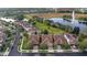 Luxury homes with tile roofs and solar panels at 10713 Berry Creek Rd, Orlando, FL 32836