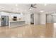 Modern kitchen with stainless steel appliances and an island at 10713 Berry Creek Rd, Orlando, FL 32836