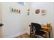 Cozy office space with a classic desk and a comfortable chair at 3705 Ridge Run Dr, Minneola, FL 34715