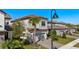 Charming two-story home with a two-car garage, paved driveway and landscaped front yard at 1312 Blue Stem Ln, Winter Park, FL 32792