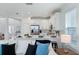 Modern kitchen featuring white cabinetry, stainless steel appliances, and an open layout at 1312 Blue Stem Ln, Winter Park, FL 32792