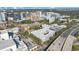 Aerial showing building location and city skyline at 304 E South St # 5029, Orlando, FL 32801