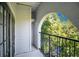 Relaxing balcony offering an outdoor space and treetop views at 304 E South St # 5029, Orlando, FL 32801