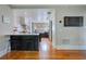 Modern kitchen with an island and breakfast bar seating at 450 Cherokee Dr, Orlando, FL 32801