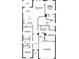 Detailed floorplan showcasing a spacious layout with four bedrooms, two bathrooms, and a two-car garage at 5268 Prairie Preserve Run, St Cloud, FL 34772