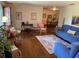 Bright living room with hardwood floors and access to dining area at 1520 Moravia Ave, Holly Hill, FL 32117