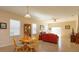 Casual dining area adjacent to the kitchen and living room at 30215 Cheval St, Mount Dora, FL 32757