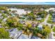 Aerial view of a residential neighborhood with houses near a lake at 811 Briercliff Dr, Orlando, FL 32806