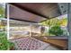 Covered patio, detached garage, and ample parking space at 811 Briercliff Dr, Orlando, FL 32806