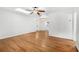 Bright living room with hardwood floors and skylight at 811 Briercliff Dr, Orlando, FL 32806