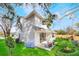A beautiful backyard features a patio, outdoor seating, and a fire pit, perfect for entertaining and relaxation at 10632 Whitestone Ct, Orlando, FL 32817