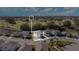 Aerial view showing a single-Gathering home in a residential neighborhood at 11237 Amber Ridge Dr, Zellwood, FL 32798