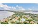 Aerial view showing home location in a waterfront community with lake access at 1610 Conway Isle Cir, Belle Isle, FL 32809