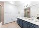 Bathroom with vanity, shower, and tile flooring at 3175 Feltrim Pl # 305, Kissimmee, FL 34747
