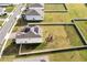 House with solar panels and a large backyard with a playground at 4360 Sunset Preserve Blvd, Orlando, FL 32820
