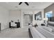 Main bedroom with an attached office and sitting area at 4360 Sunset Preserve Blvd, Orlando, FL 32820