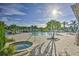 Sparkling community pool and hot tub area at 4973 Pall Mall W St, Kissimmee, FL 34758