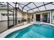Private pool and spa with screened patio at 4973 Pall Mall W St, Kissimmee, FL 34758