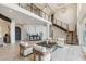 Two story living room with modern furniture and high ceilings at 6025 Lady Bet Dr, Orlando, FL 32819