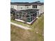 Enclosed pool and patio area adjacent to home at 8900 Takeaway Way, Davenport, FL 33896