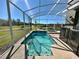 Private screened pool and spa with scenic views at 8900 Takeaway Way, Davenport, FL 33896