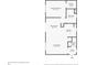 Floor plan showing a 1-bedroom layout with kitchen and living room at 1021 Siena Park E Blvd # 103, Kissimmee, FL 34747