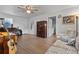 Spacious living area with hardwood floors, comfy furniture, and a view at 1399 Old Mount Dora Rd, Eustis, FL 32726